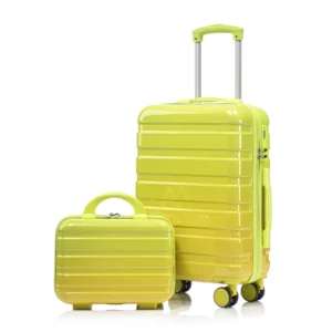 Set of 2 Spinner Wheel w/ Gradient Color Luggage