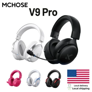V9 Pro Wireless Headphones Noise Canceling Mic Lightweight