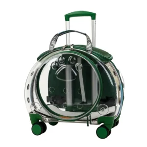 Pet Trolley Case Rolling Backpack
