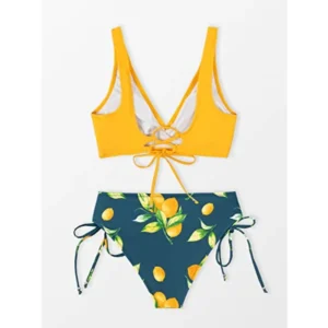 Women's Bikini Swimsuit Front Cross - Thumbnail Image 5