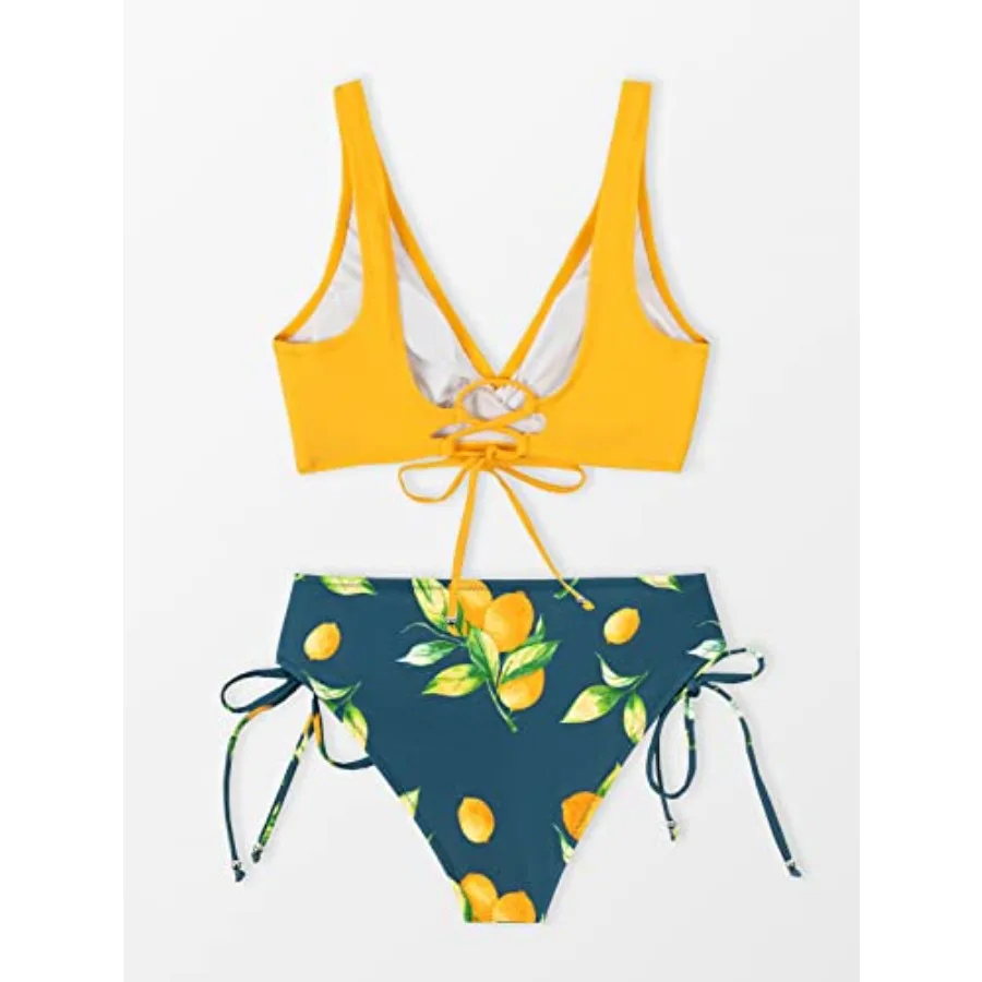 Women's Bikini Swimsuit Front Cross - Image 5