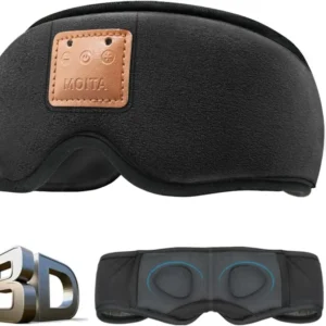 3D Sleeping Eye Mask with Built-in Sponge Speakers