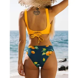 Women's Bikini Swimsuit Front Cross - Thumbnail Image 2