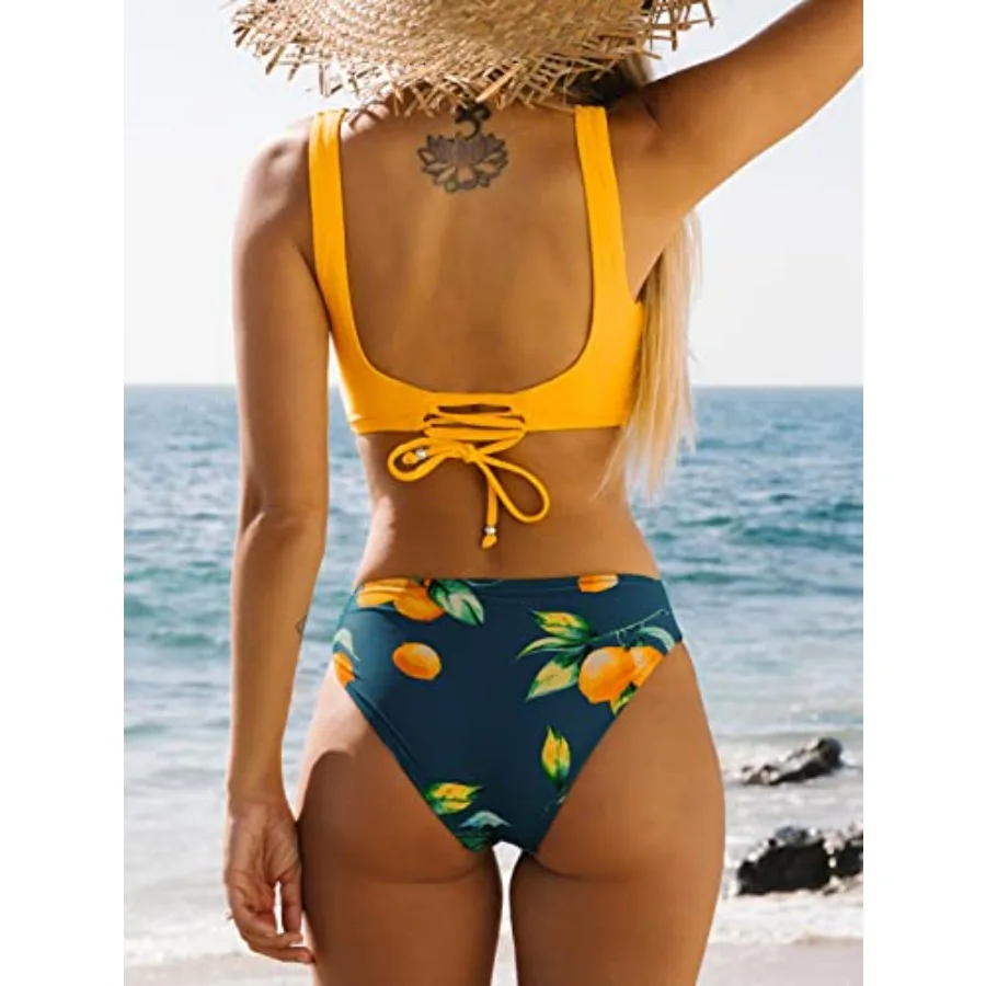 Women's Bikini Swimsuit Front Cross - Image 2