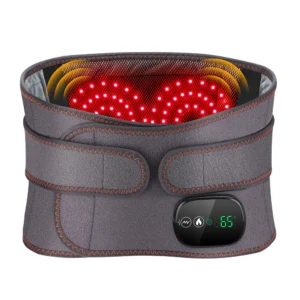 Heating Vibration Red Light Back Massage Lumbar Support Belt