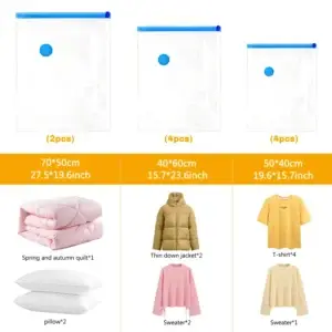 Vacuum Storage Bags with Electric Pumps - Thumbnail Image 2