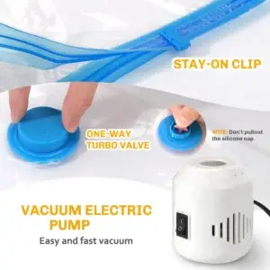 Vacuum Storage Bags with Electric Pumps - Thumbnail Image 4