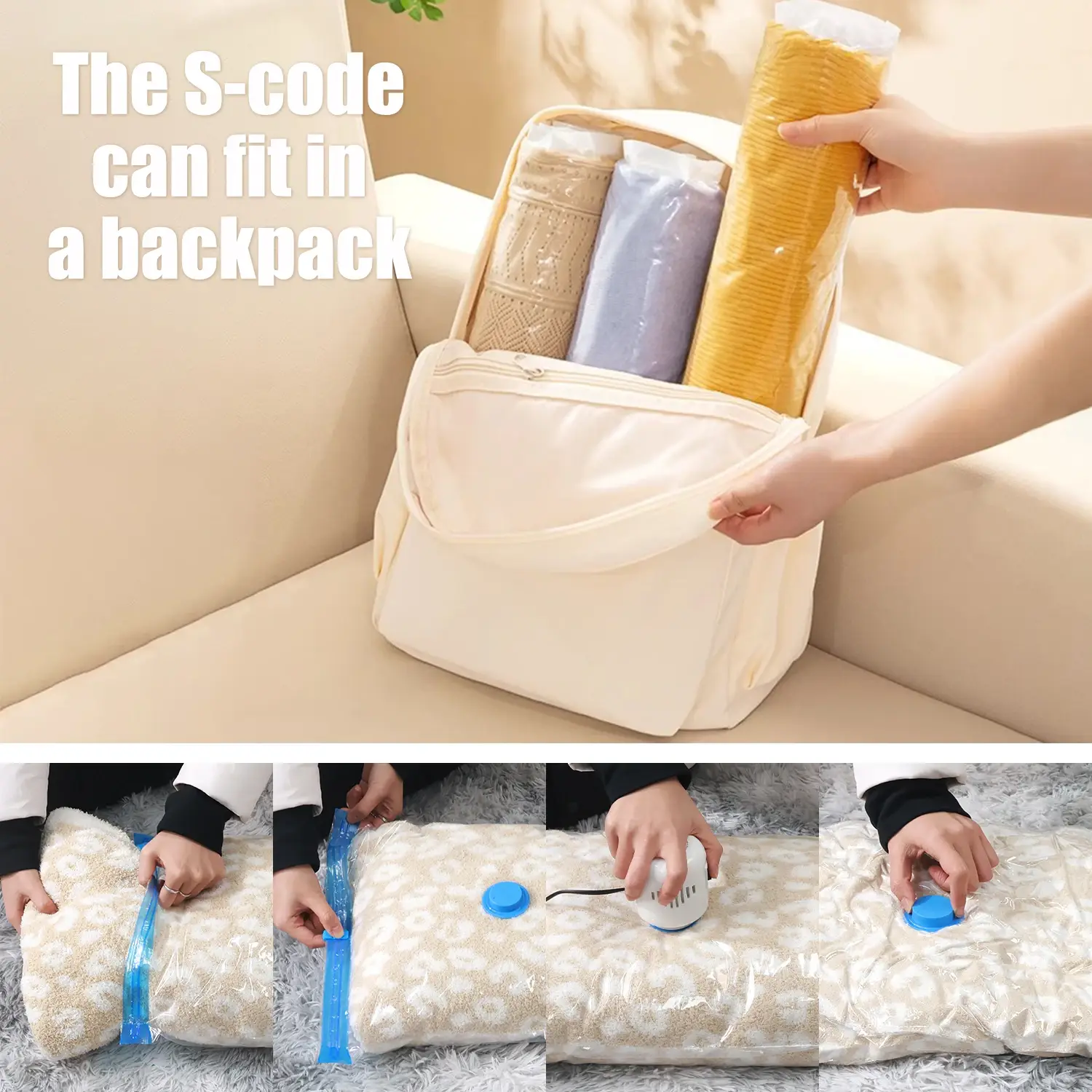 Vacuum Storage Bags with Electric Pumps - Image 6