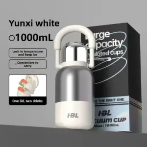 1000ml Large Capacity Stainless Steel Water Bottle - Thumbnail Image 6