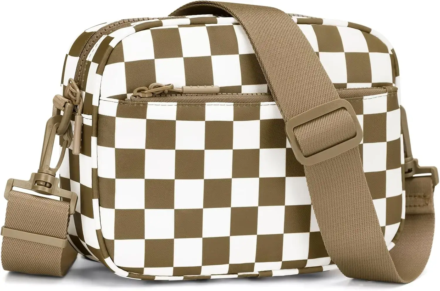 Small Checkered Crossbody Bag - Image 14