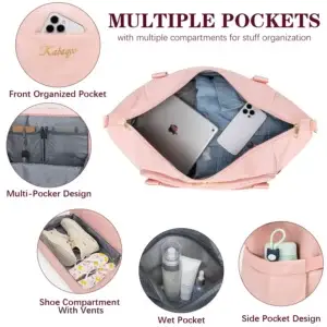 Large Capacity Travel Bag Waterproof - Thumbnail Image 8