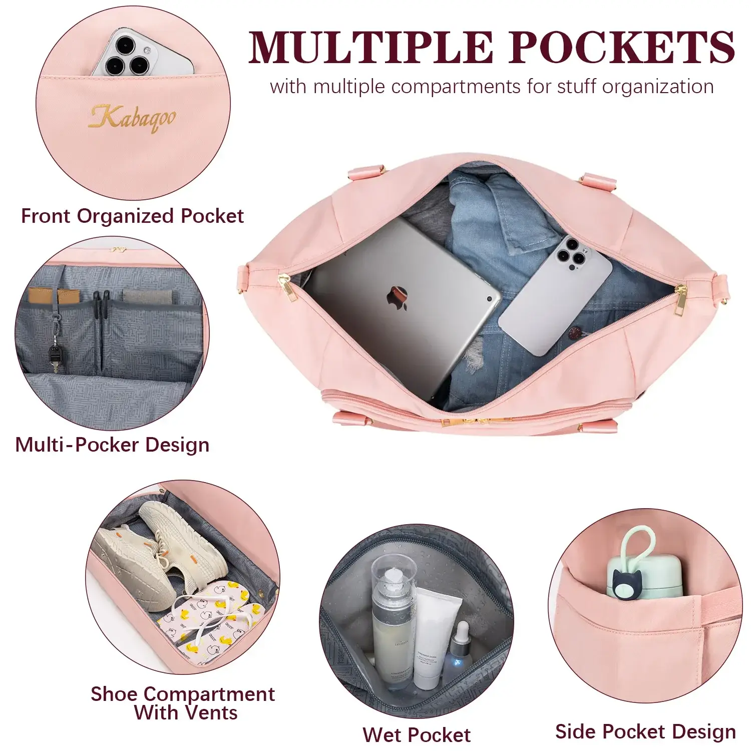 Large Capacity Travel Bag Waterproof - Image 8