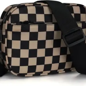 Small Checkered Crossbody Bag - Thumbnail Image 8