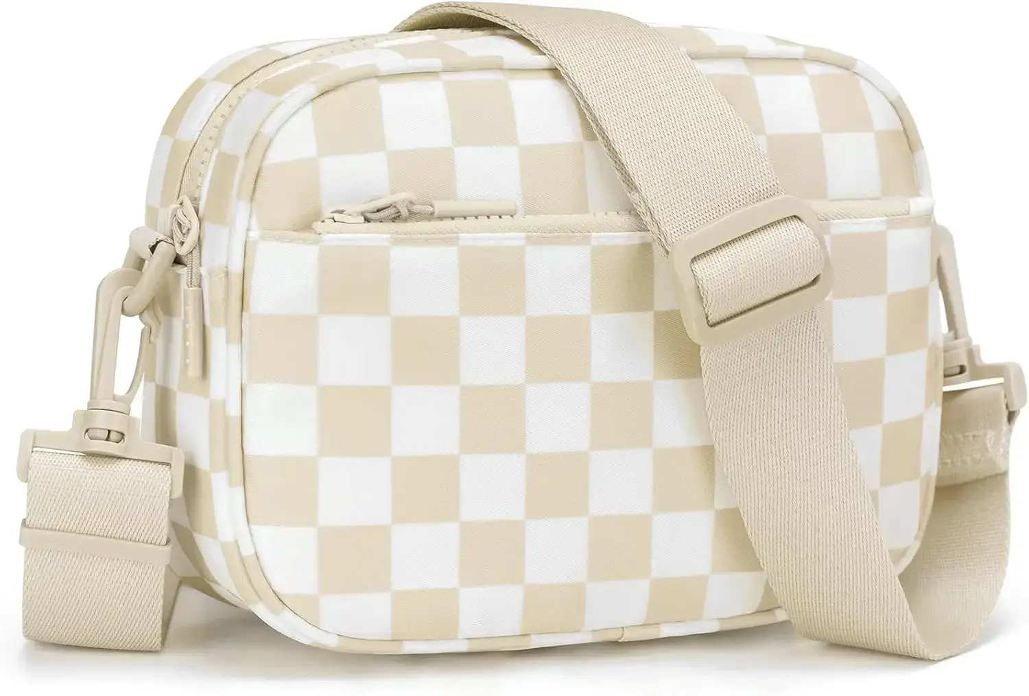 Small Checkered Crossbody Bag - Image 19