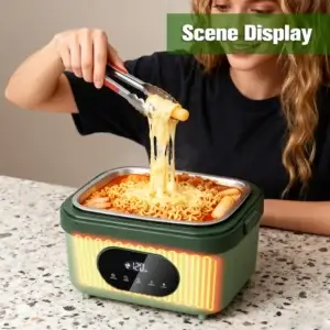 1.5L Cordless Electric Heated Lunch Box 18000mAh - Thumbnail Image 9