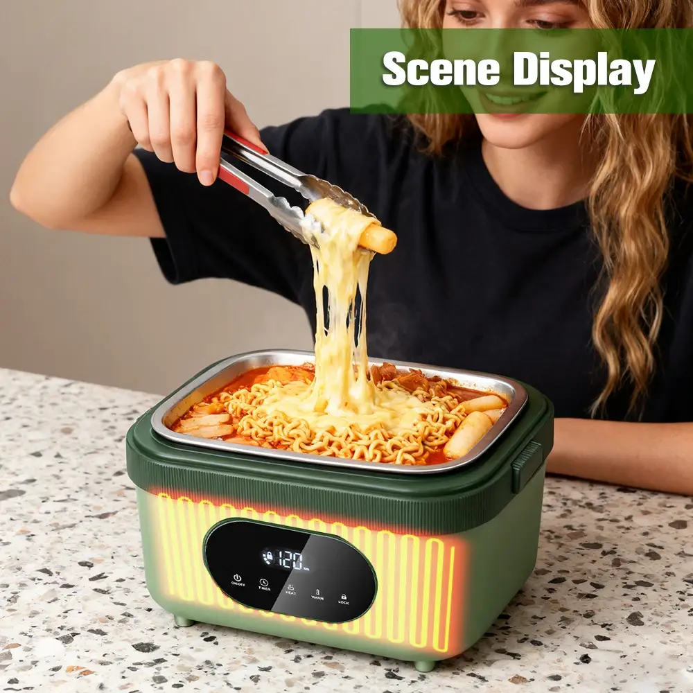 1.5L Cordless Electric Heated Lunch Box 18000mAh - Image 9