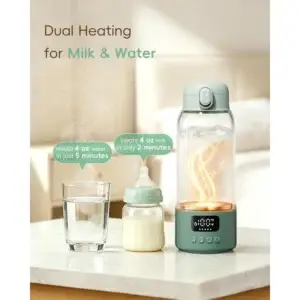 500ml Portable Electric Heating Thermos Cup - Thumbnail Image 2