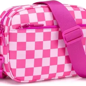Small Checkered Crossbody Bag - Thumbnail Image 9