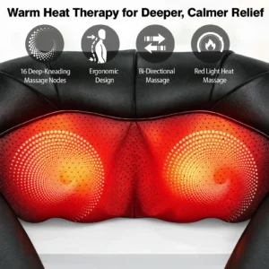Electric Neck and Shoulder Massager with Heat - Thumbnail Image 2