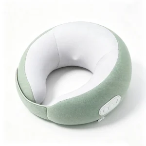 Travel Neck Pillow Memory Foam Electric Massage - Thumbnail Image 2