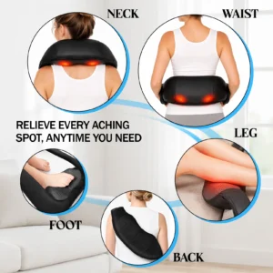 Electric Neck and Shoulder Massager with Heat - Thumbnail Image 3