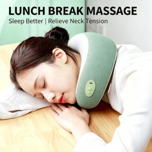 Travel Neck Pillow Memory Foam Electric Massage - Thumbnail Image 7